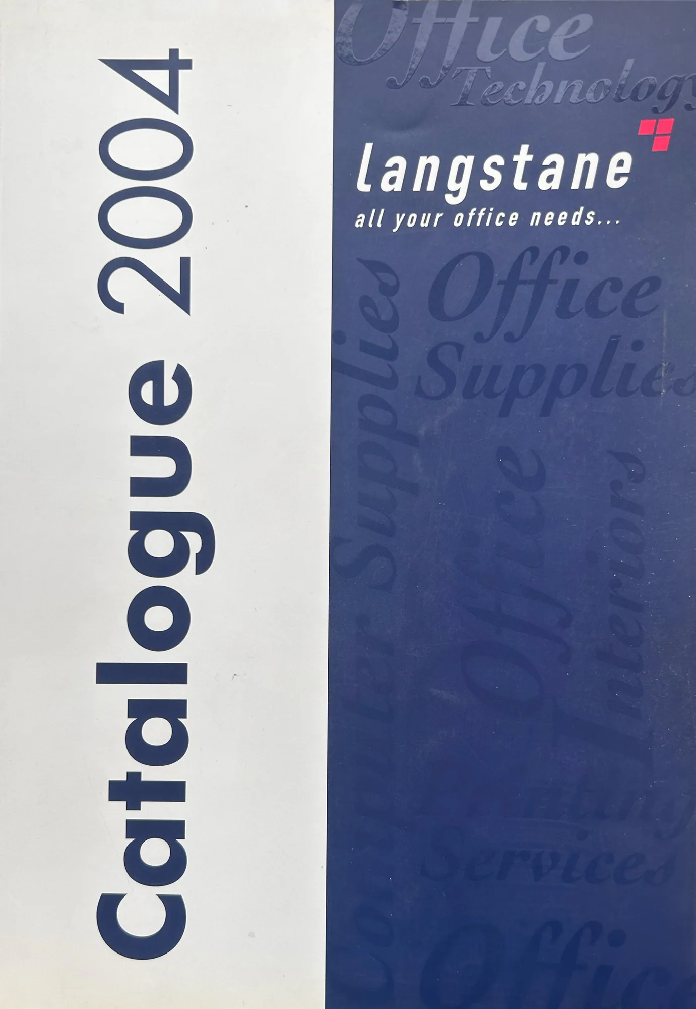 Langstane catalogue cover 2004