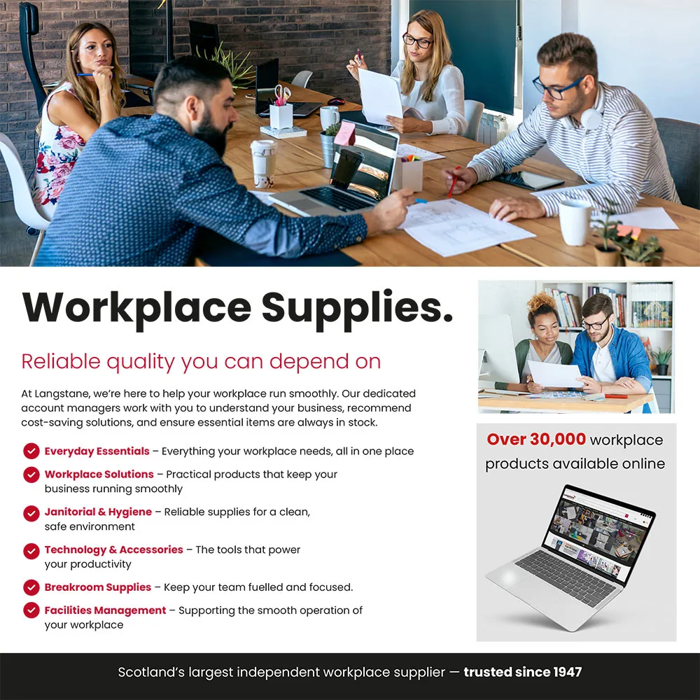 Langstane workplace supplies application